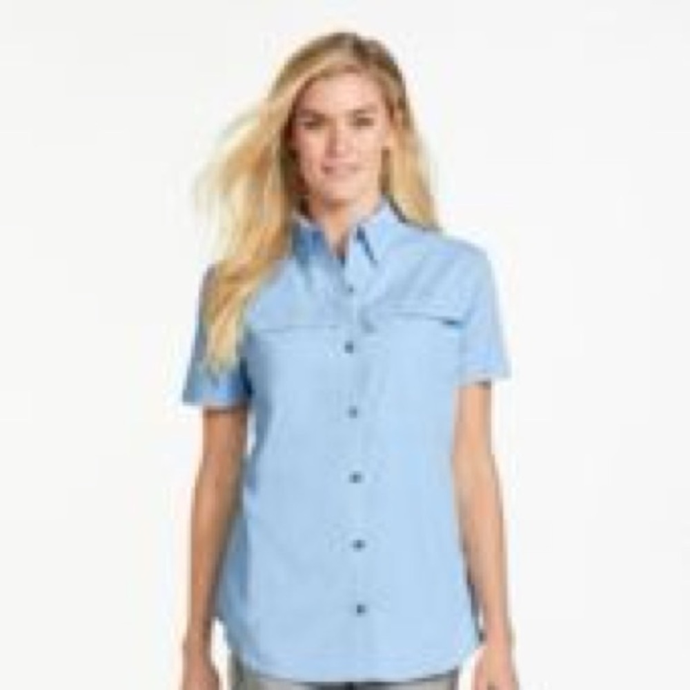 Women’s LL Bean short sleeve sport shirt